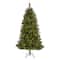 6ft. Pre-Lit Aberdeen Spruce Artificial Christmas Tree, Clear LED Lights